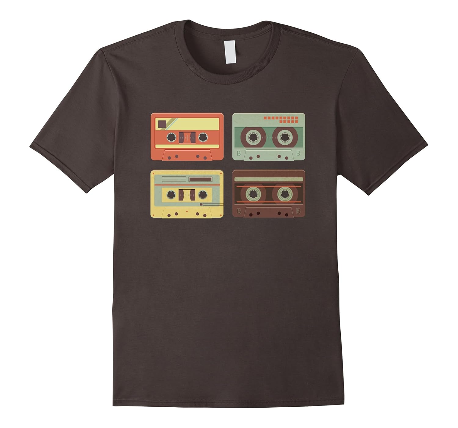 Cassette Tapes Music Mixtape Vintage Retro 80s Tech TShirtArt