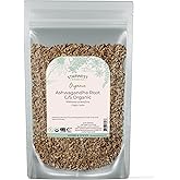 Starwest Botanicals Organic Ashwagandha Root for Women & Men - Dried Herb for Tea, Capsules, & Natural Herbal Blends, Cut & S