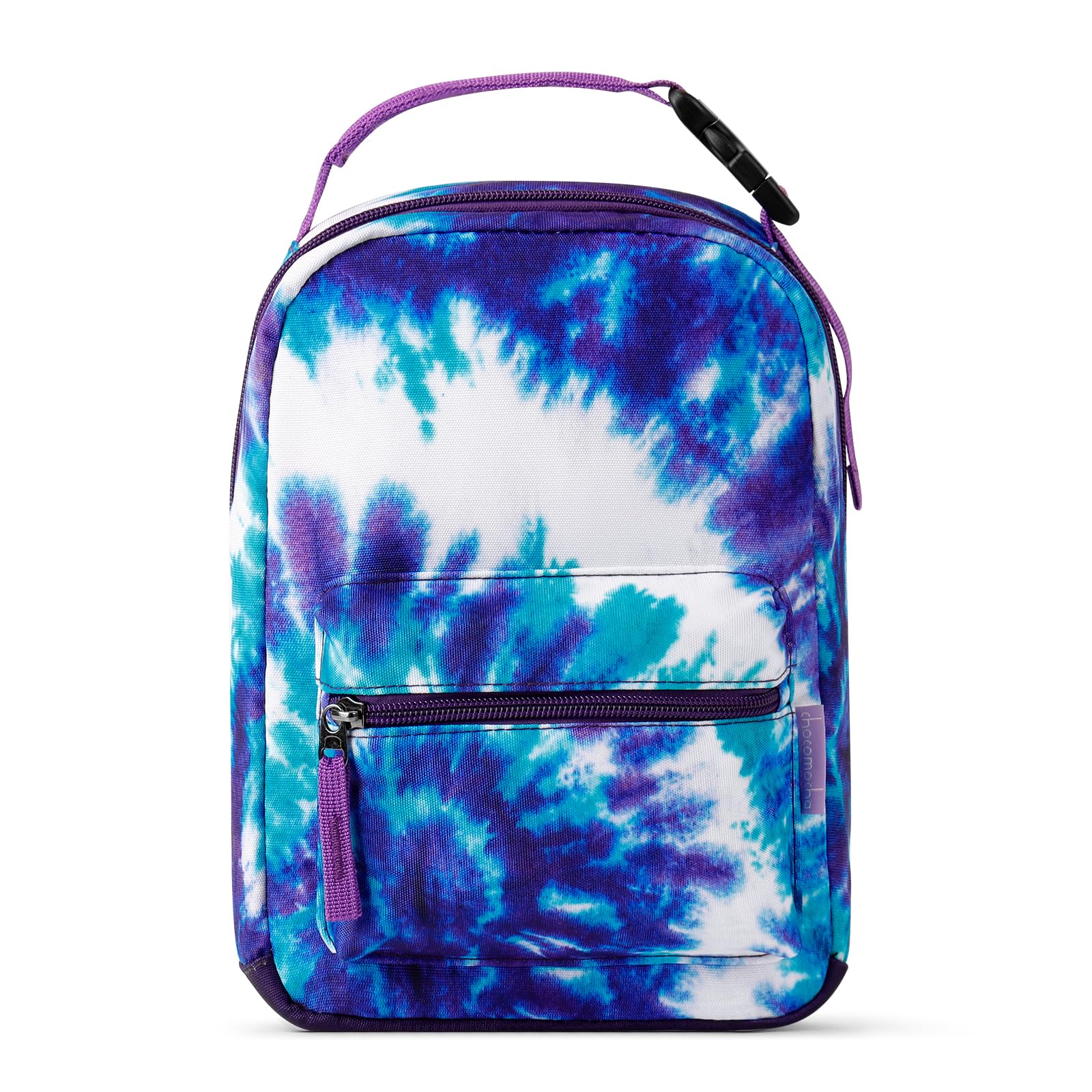 Photo 1 of Choco Mocha Lunch Box for Girls-Tiy Dye Insulated Lunch Bag for School-Portable Reusable Lunch box for Girls 8-12 Middle School(Purple)