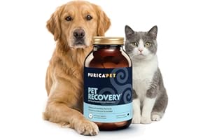 PURICA Pet Recovery Extra Strength Chewable Tablets - 120-Count - Glucosamine, Hyaluronic Acid & MSM Joint Support for Active
