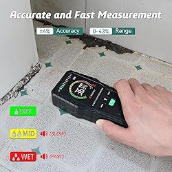 Pinless Moisture Meter for Wood, Floor, Concrete