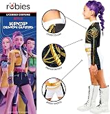 Rubies Rubies Official Netflix K-Pop Demon Hunters Rumi Golden Kids Costume 9-10 view 4
