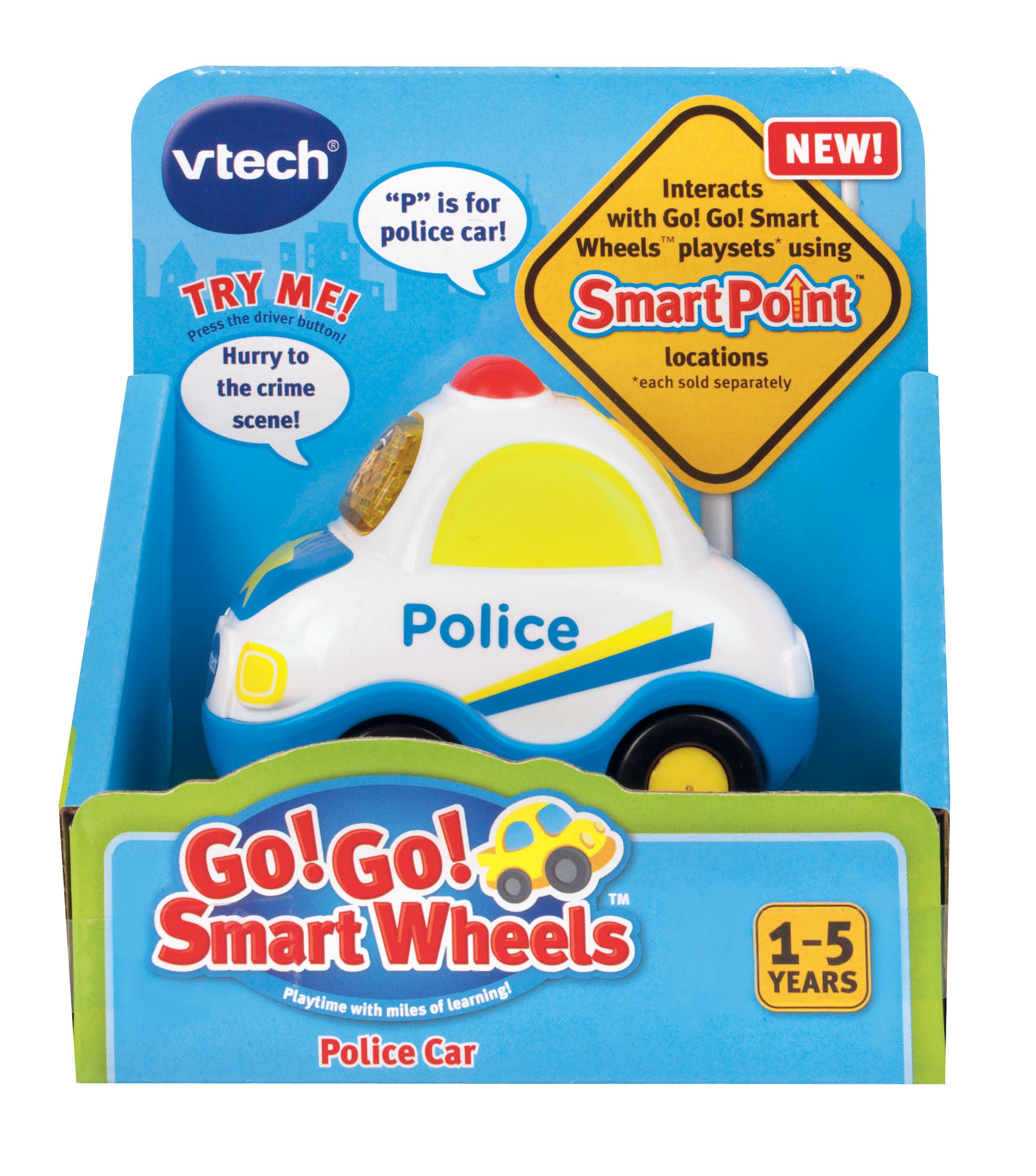 VTech Go! Go! Smart Wheels Police Car