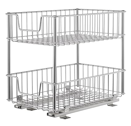 Buy Trinity Ecostorage 2 Tier Wire Drawer With Slides Online At