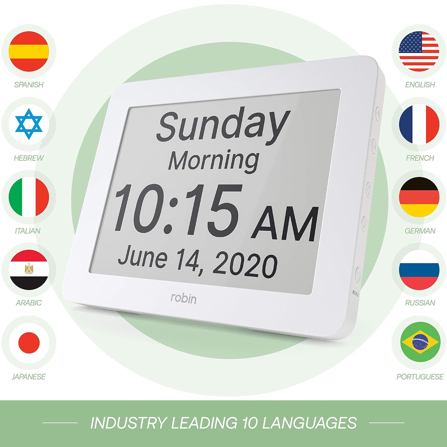 [2020 Version] Digital Day Clock 2.0 with Custom Alarms