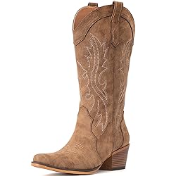 IUV Cowboy Boots For Women Western Cowgirl Boots