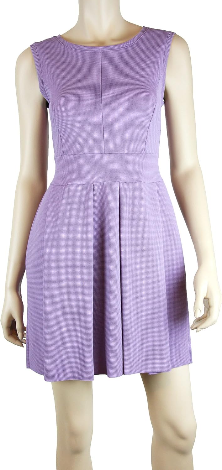 lavender sleeveless dress