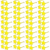 Cindeer 40 Pairs Rimless Star Shape Sunglasses Colorful Transparent Sunglasses Pentagram Glasses for Adult