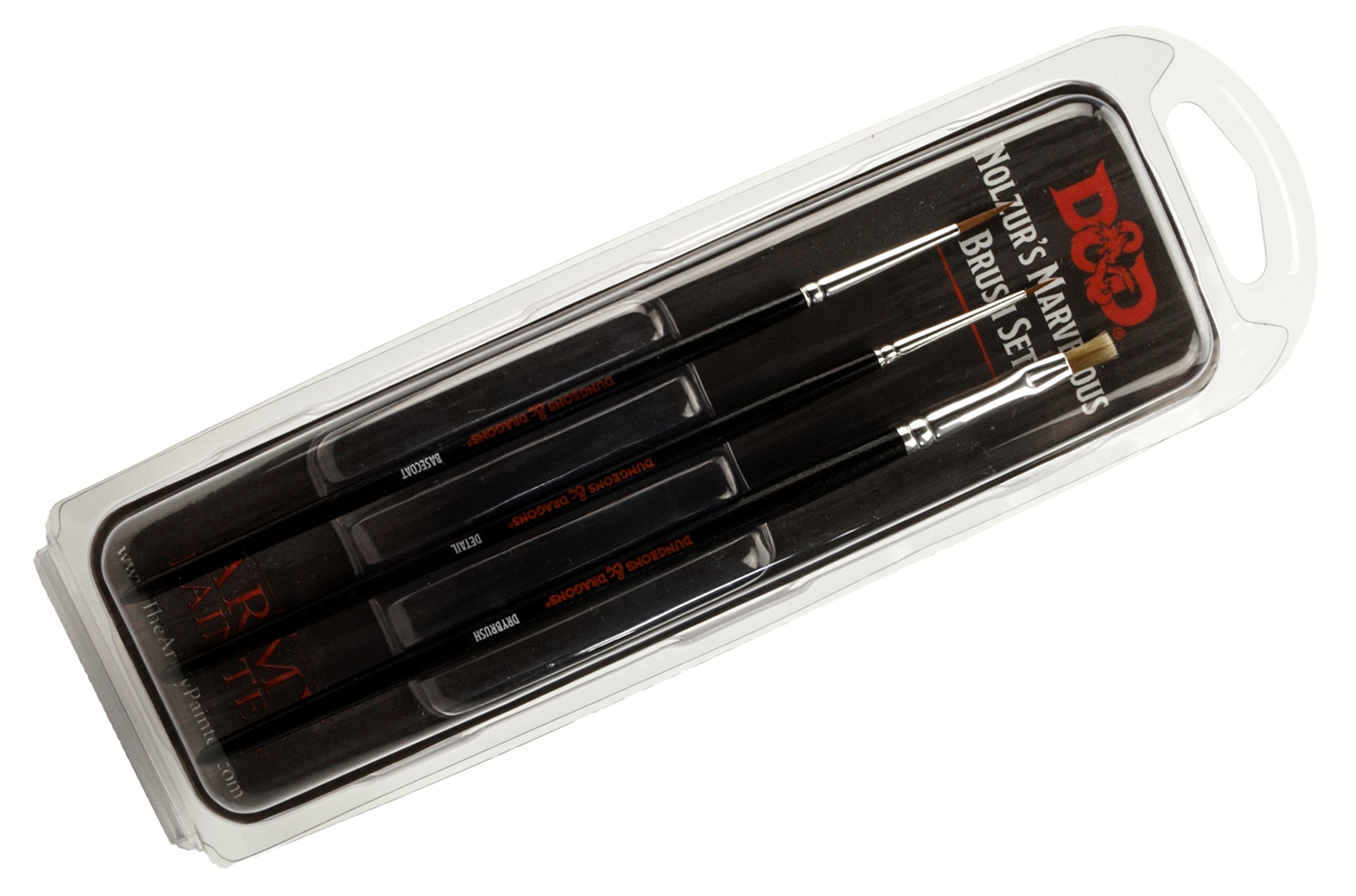 Dungeons & Dragons Nozulr's Marvelous Brush Set (3)