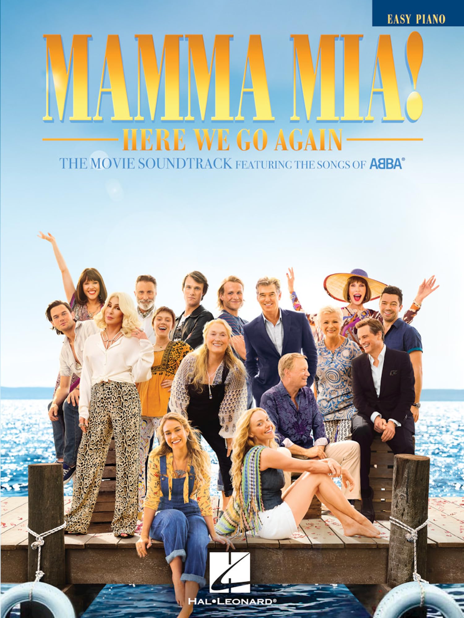 ABBA: Mamma Mia! - Here We Go Again (Easy Piano) | Beginner Sheet Music from the Movie Soundtrack | Pop Musical Repertoire for Students Practice ... Movie Soundtrack Featuring the Songs of Abba