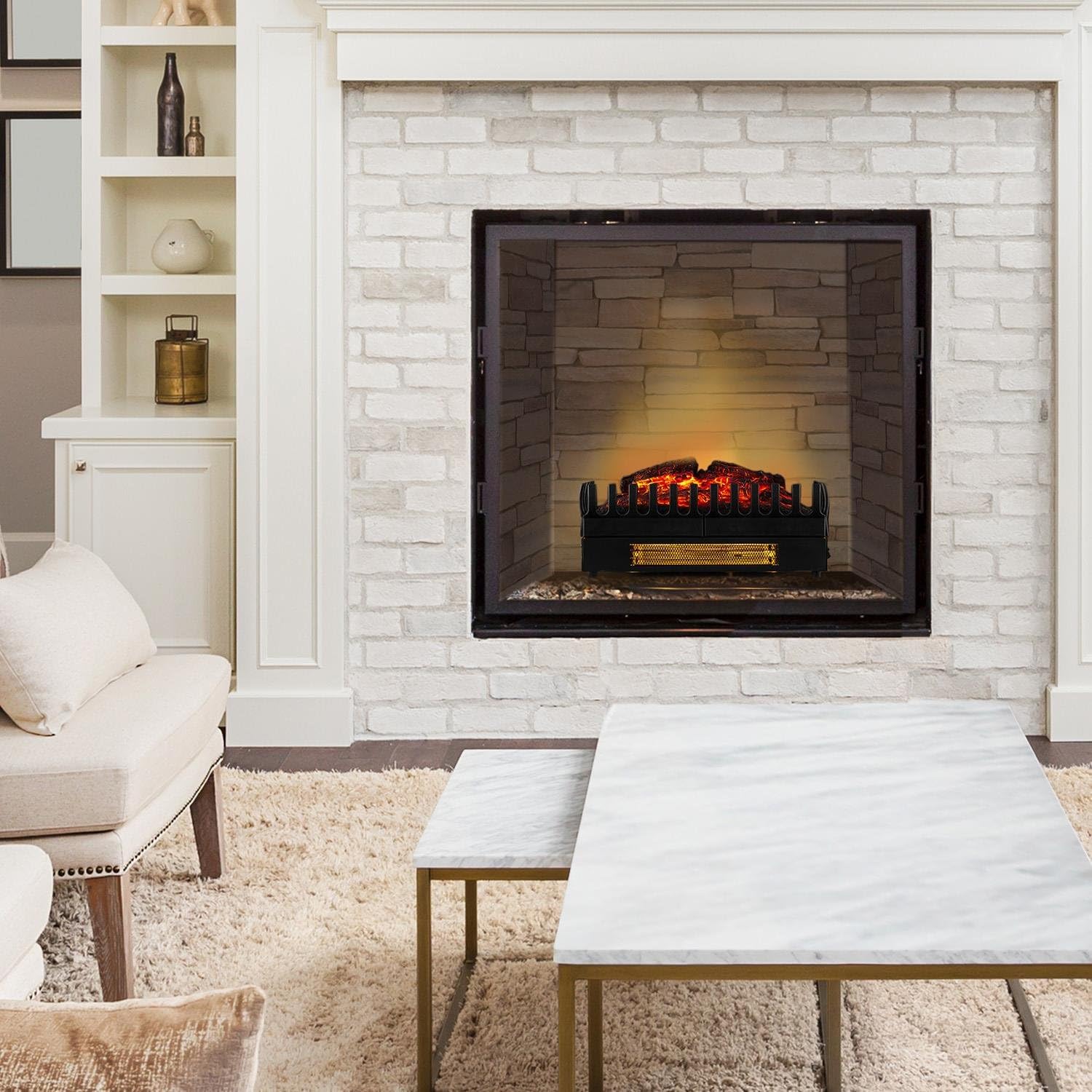 Super Saturday KLARSTEIN Kamini Fx Electric Fireplace Fireplace Insert