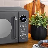 Russell Hobbs Retro 20L Grey Microwave 800W 8 Auto Cook 5 Power Levels view 6