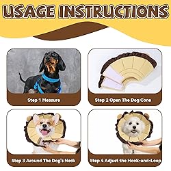 ROYALAY Soft Dog Cone for Dogs After Surgery, Pet