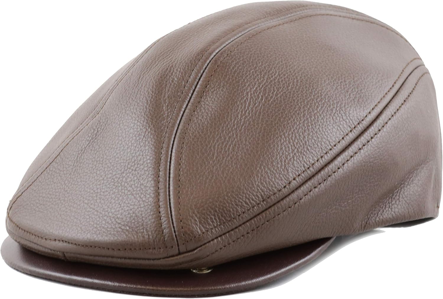 The Hat Depot Black Horn Proudly Premium Quality Genuine Leather