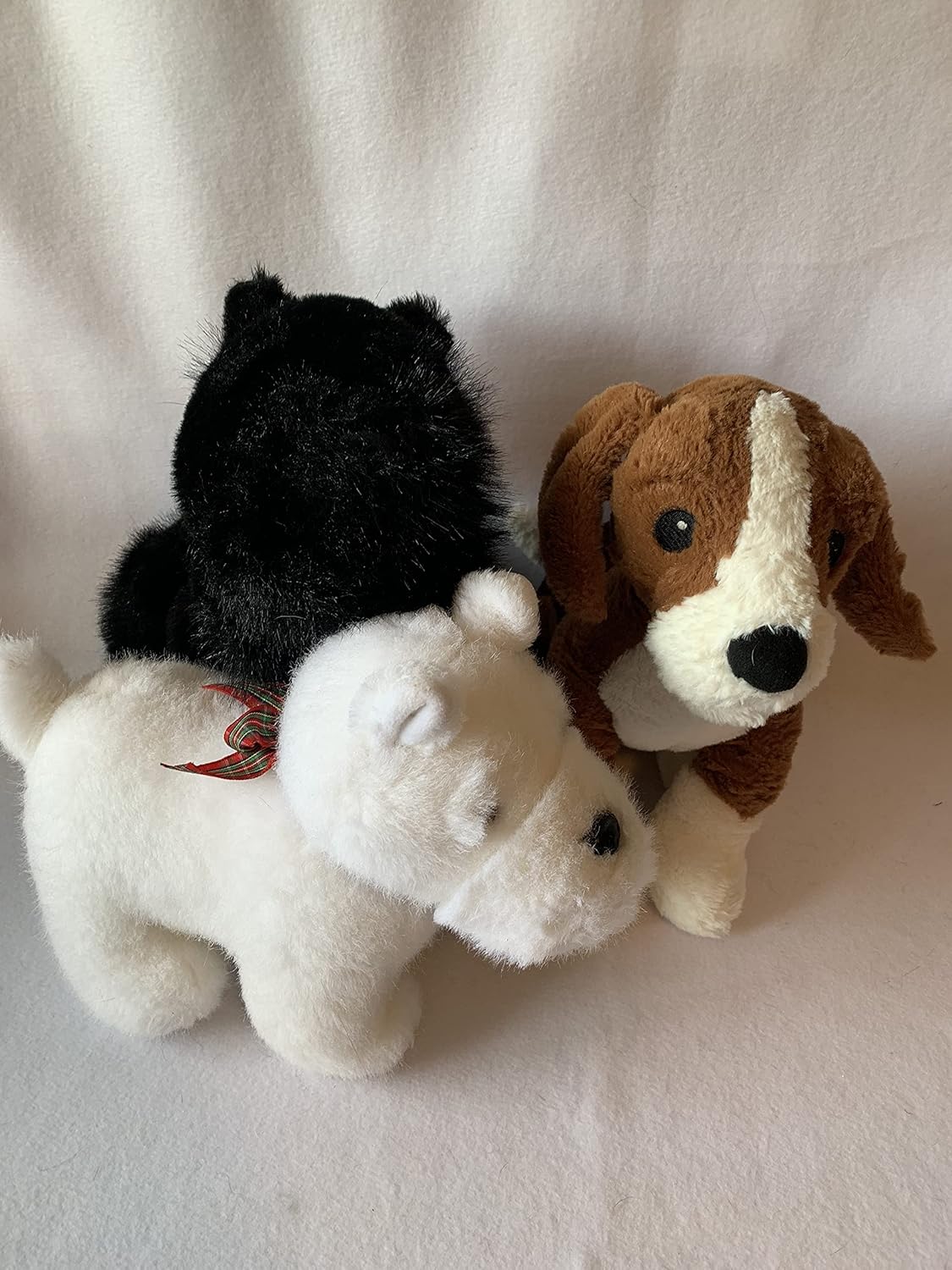 Weighted stuffed animal, dog, sensory toy, 2 1