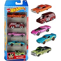 Kit 5 Carrinhos Básicos Sortidos - Hot Wheels 1806 : Amazon.com.br
