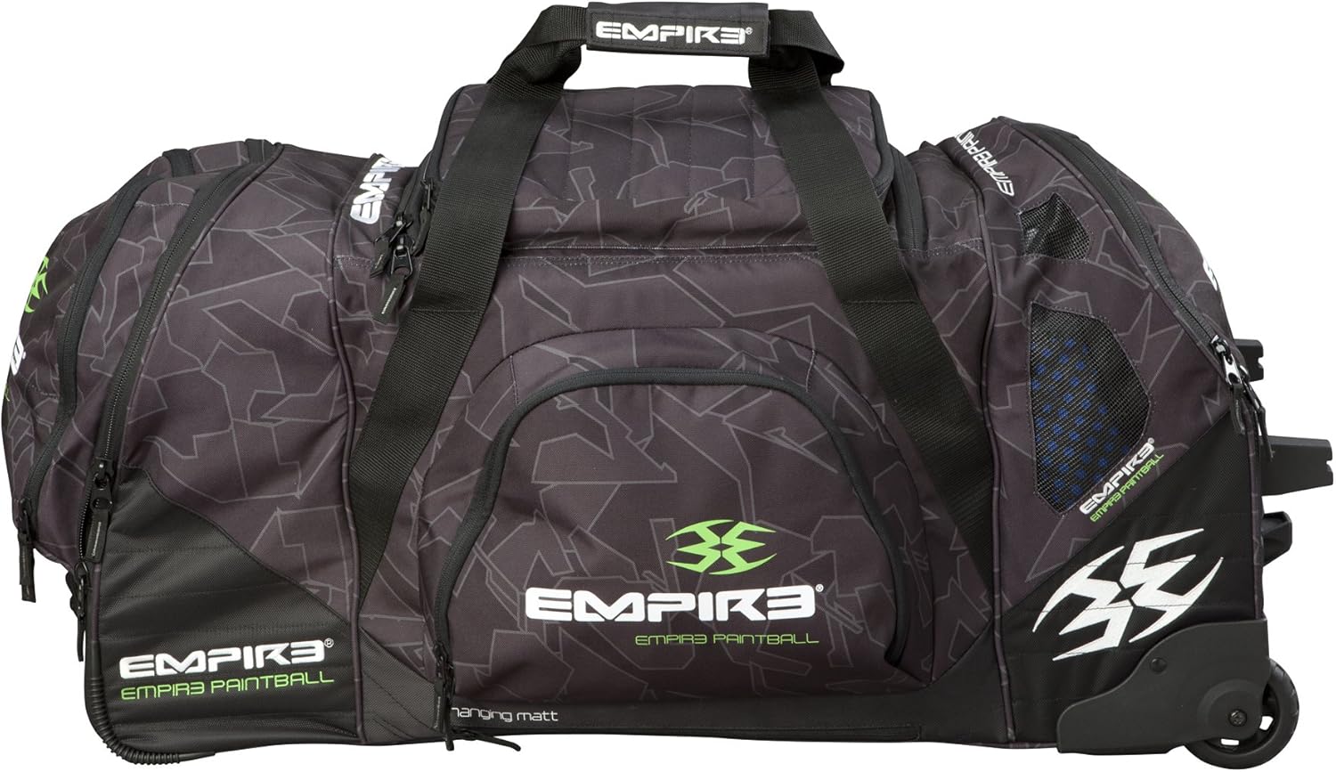 Empire Paintball Rolling Gear Bag, XLarge Tall, Black