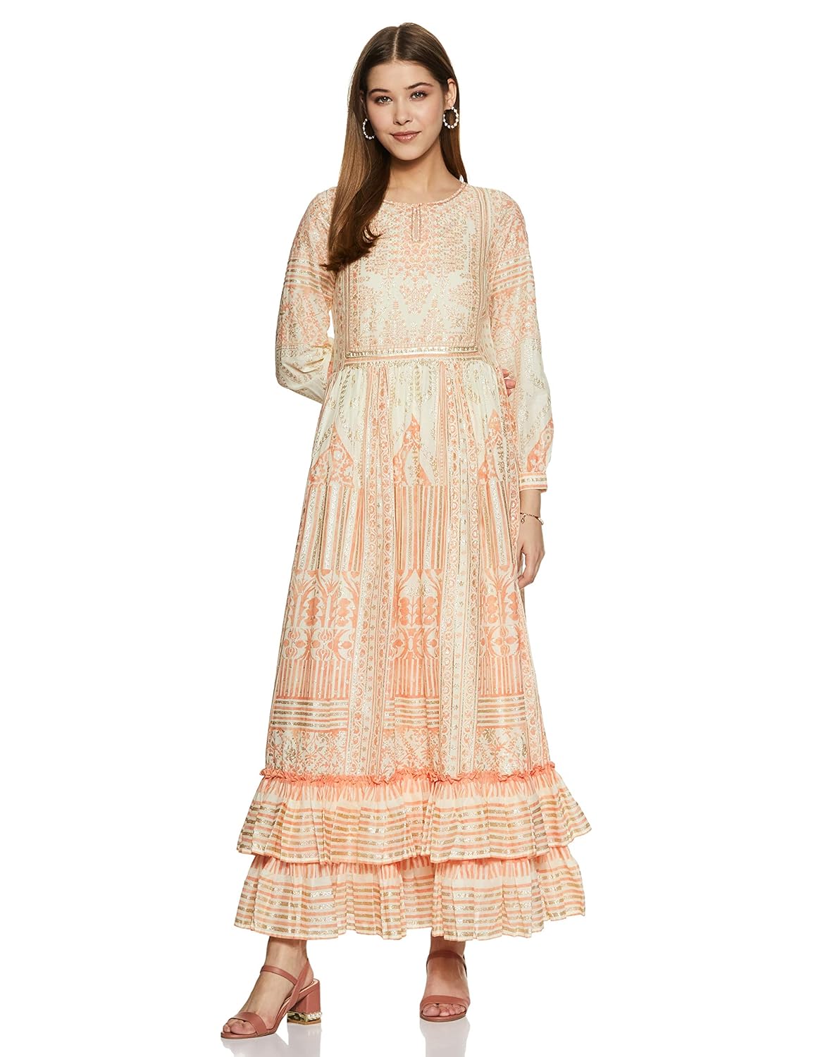 Buy W for Woman Cotton aline Dress at Amazon.in