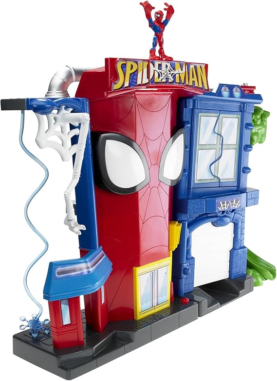 spiderman house playset