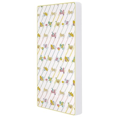 dream on me breathable orthopedic firm foam crib mattress in white