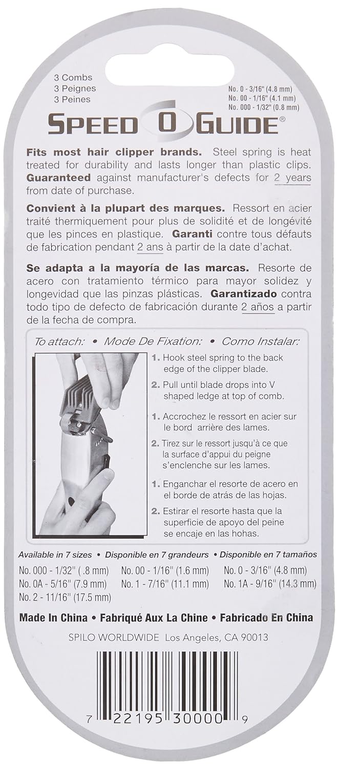 speedo clipper guards