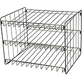 Kitchen Details 3 Tier Can Organizer | Canned Food Storage Rack | Kitchen Cabinet and Pantry Organization | Holds 36 Cans | Space Saving | Onyx