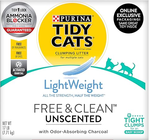 tidy cats free & clean unscented