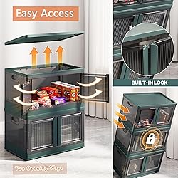 Sineda 19 Gallon Collapsible Storage Bins with