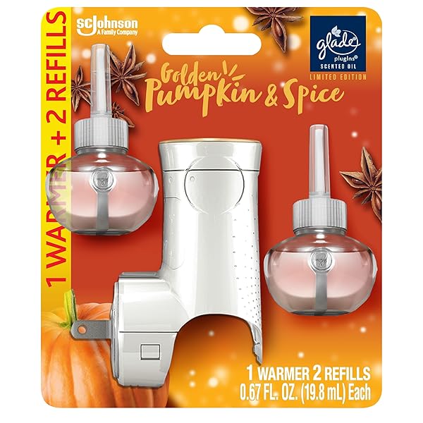 Glade Plugins Refills Air Freshener Starter Kit Golden Pumpkin & Spice - Thumbnail 3