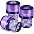 3 Pack V11 Filters Replacement for Dyson, Vacuum Filters Replacement Compatible with Dyson V11 Animal Torque Drive Complete V15 Detect Cordless Vacuum, Replace Part # 970013-02