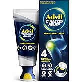 Advil Targeted Relief Pain Relieving Cream with Massage Applicator, Up to 8 Hours of Powerful Relief of Minor Arthritis Pain, Joint Pain, Lower Back Pain and Muscle Pain, 2.5 oz
