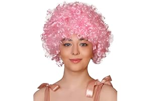 Matissa Unisex Clown Wig Circus Fancy Party Afro Stag Do Fun Joker