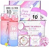 Clexela 10 Year Old Girl Gifts, Gifts for 10 Year Old Girl 10th Girls Birthday Gift Ideas for Daughter, Sister, Niece, Granddaughter, Happy 10th Birthday Decorations Set of 10