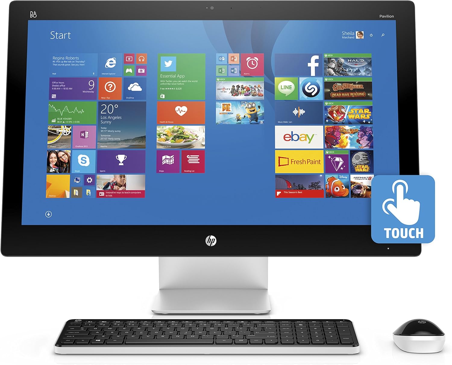 HP Pavilion AllinOne 23q010 Ordenador de sobremesa