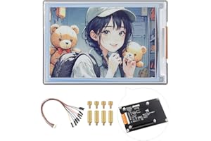 Waveshare 4inch E Ink Spectra 6 (E6) Full Color E-Paper Display, Compatible with Raspberry Pi 5/4B/3B/Zero/Zero W/Zero 2W/Pic