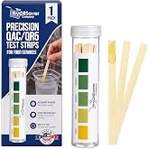 FryOilSaver Quat Sanitizer Test Strips for Sanitizing Solution, 100 Pack | Quaternary Food Service Test Kit for Restaurant Kitchen Use, QAC QR5 0-500 ppm Range, 1 x 100-Strip Vial, Single Pack