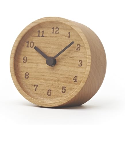 Amazon.com: Lemnos Riki Clock S WR-0401 S : Home & Kitchen