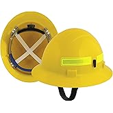 ERB 19752 Americana Wildlands Full Brim Hard Hat with Mega Ratchet, Yellow
