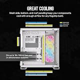 Corsair iCUE LINK 6500X RGB Mid-Tower ATX Case White with 3 RX120 Fans view 6