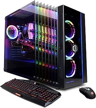 Amazon.com: CYBERPOWERPC Gamer Master GMA8820CPG Gaming PC (AMD Ryzen 7  2700X 3.7GHz, 16GB DDR4, NVIDIA GeForce GTX 1660 Ti 6GB, 480GB SSD, 1TB  HDD, 802.11AC WiFi, Win10 Home) Negro: Computers \u0026 Accessories