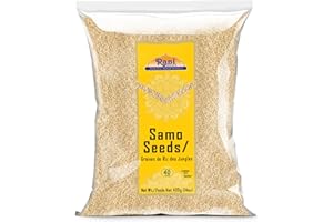Rani Samo Seeds Whole (Japanese Barnyard Millet / Jungle Rice/Moriyo/ Samak Rice) Echinochloa frumentacea 14oz (400g) ~ All N