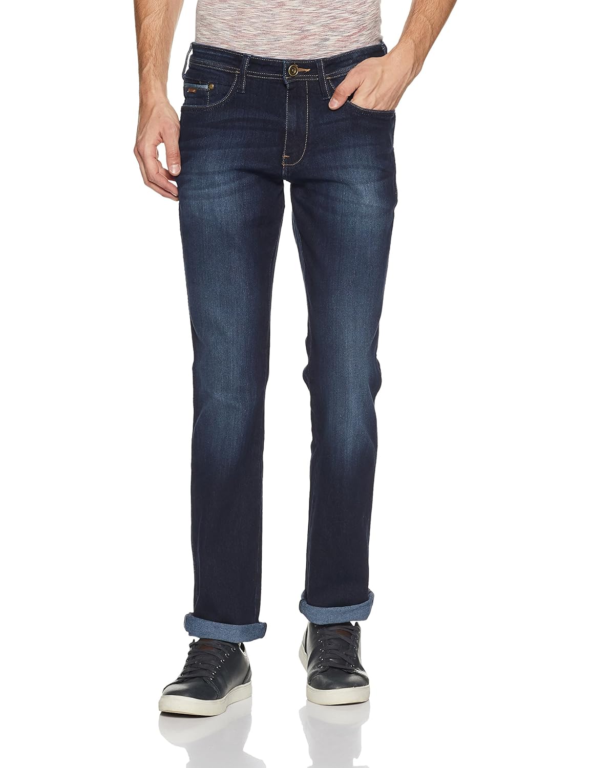 wrangler men's slim fit jeans