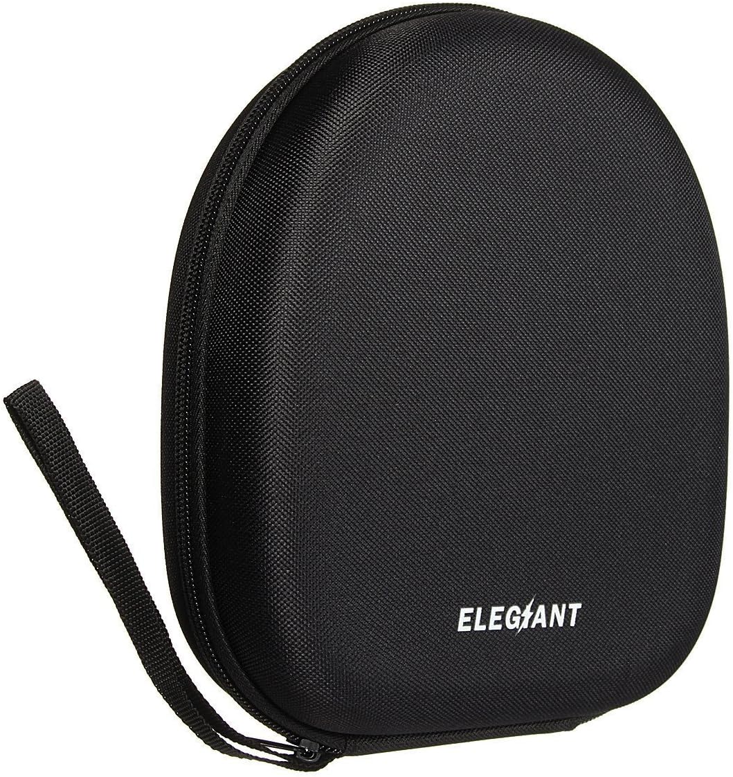 ELEGIANT Headphone Case Bag Large Earphone Headset Carry Hard Storage Pouch Pouch Cover Box for Sony V55 NC6 NC7 NC8 MDRZX310 Sennheiser HD 202 Bluedio T2s Bose AE2w Grado SR80 MDR-ZX100 ZX110 ZX300 ZX600 MDR-10RBT HD218 HD228 HD238 (20X18X6Cm)