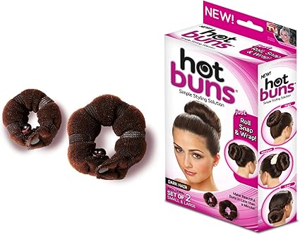 Amazon Com Hot Buns Simple Styling Solution Dark Hair Color 2