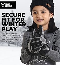 Tough Outdoors Kids Snow Gloves - Insulated
