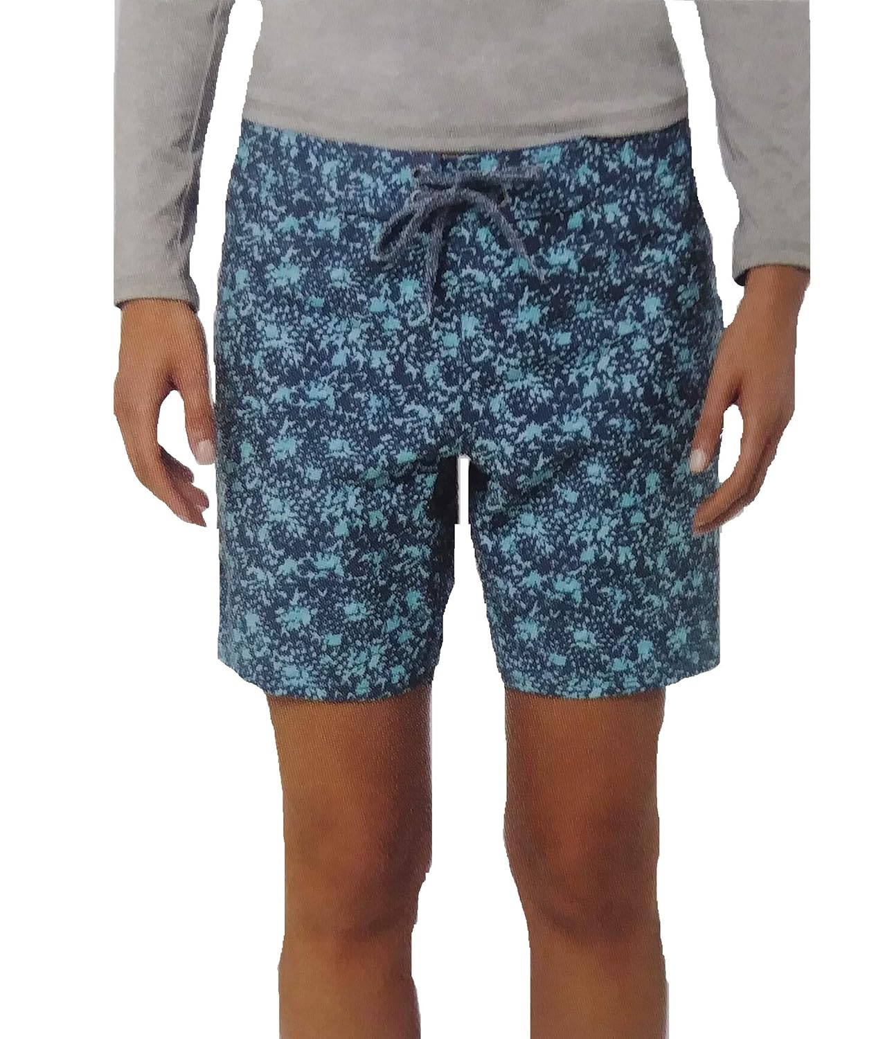Hang Ten Ladies 7 Stretch Boardshort Trunks Swim