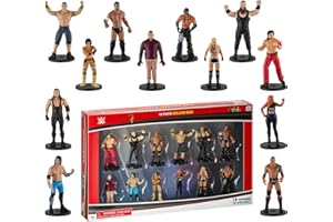 P.M.I. WWE Superstar Pencil Toppers, Set of 12 – WWE Superstars for Writing, Party Decor, Toppers Gifts – Bray Wyatt, Undertaker, Becky Lynch, Braun Strowman and More – Set A