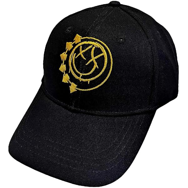 Blink-182 Baseball Cap Modern Band Logo Official Black at Amazon