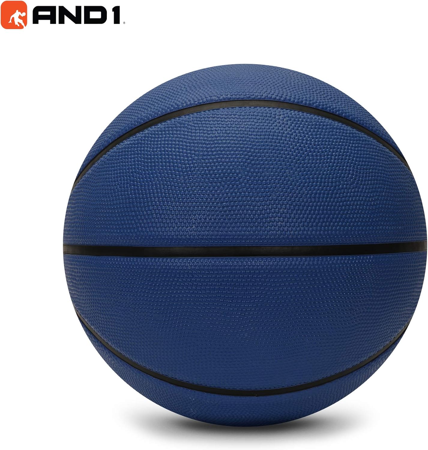 AND1 Fantom Rubber Basketball & Pump Official Size 7 Made for Indoor