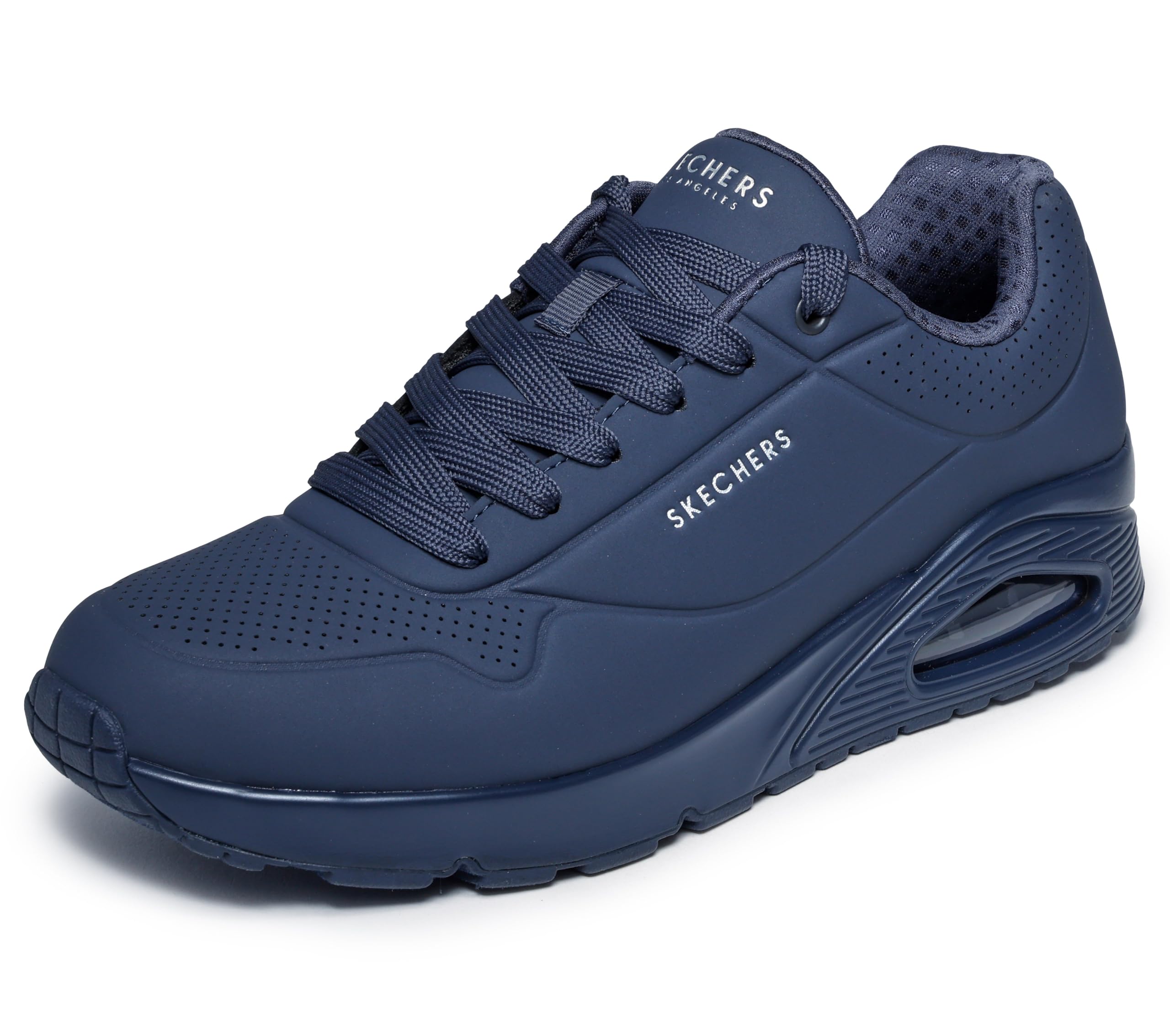 Skechers Men's UNO-Stand ON AIR Sneaker, Dark Navy, 7 Wide Image